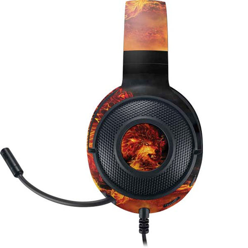 Fire Stalker Wolf by Tom Wood Razer Kraken X Skin